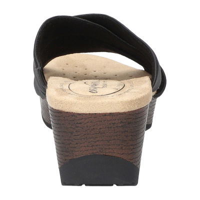 Easy Works By Easy Street Womens Ren Wedge Sandals