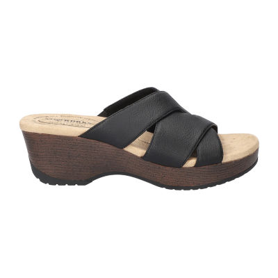 Easy Works By Easy Street Womens Ren Wedge Sandals
