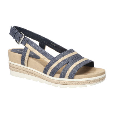Easy Street Womens Mel Wedge Sandals