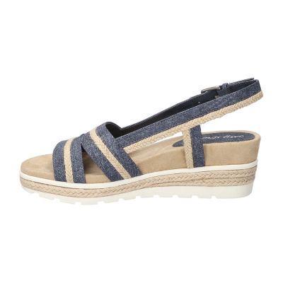 Easy Street Womens Mel Wedge Sandals
