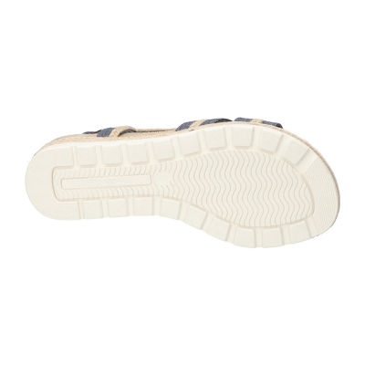 Easy Street Womens Mel Wedge Sandals