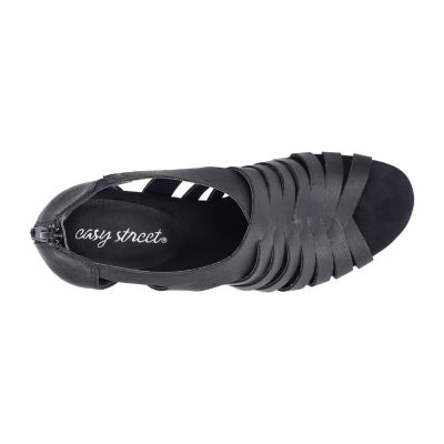 Easy Street Womens Vanni Heeled Sandals