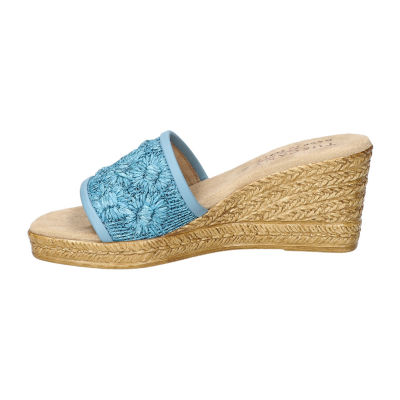 Easy Street Womens Ricci Wedge Sandals