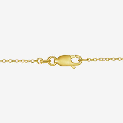 "Snake" Womens Diamond Accent Genuine Green Jade 18K Gold Over Silver 18 Inch Pendant Necklace