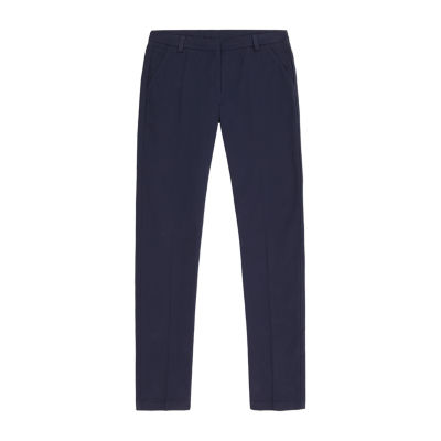 IZOD-Juniors Womens Straight Flat Front Pant