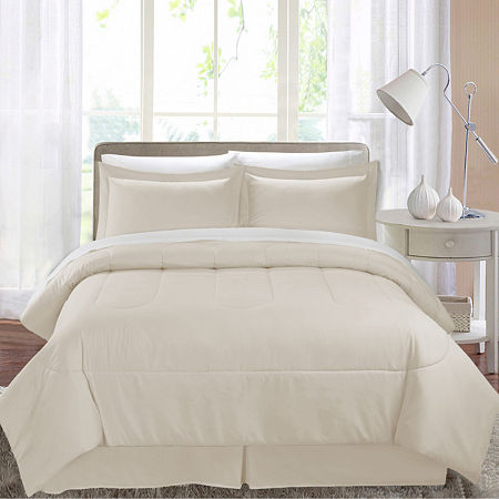 Swift Home Home Essentials Midweight Down Alternative Comforter Set, One Size, White