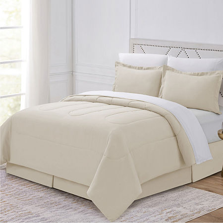 Swift Home Home Essentials Midweight Down Alternative Comforter Set, One Size, White