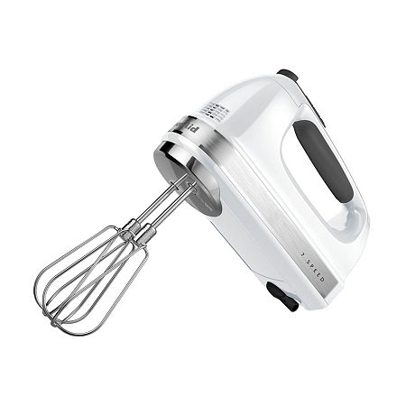 KitchenAid 7-Speed Hand Mixer, One Size, White