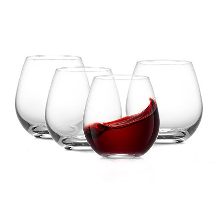 Joyjolt Spirits 4-pc. Wine Glass, One Size, White