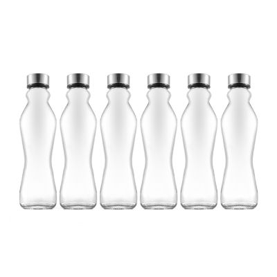 Joyjolt Spring Glass 6-pc. Water Bottles
