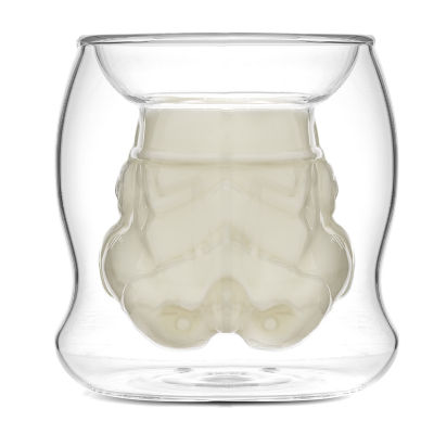 Joyjolt 3d Helmet Double Wall Storm Trooper Star Wars Cappuccino Cup