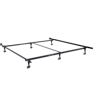 Adjustable Queen To King Metal Bed Frame, Color Black JCPenney