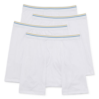 Stafford Dry + Cool Mens 4 Pack Boxer Briefs 302869
