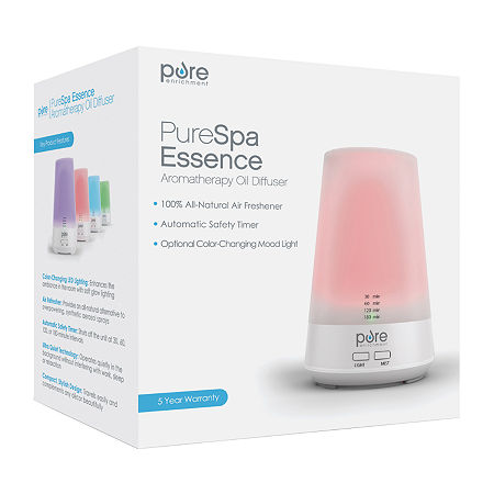 Pure Enrichment Purespa Essence Aromatherapy Oil Diffuser, One Size, White