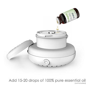 Pure Enrichment PureSpa Natural Essential Oil Diffuser (White