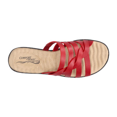 Easy Street Womens Sheri Wedge Sandals