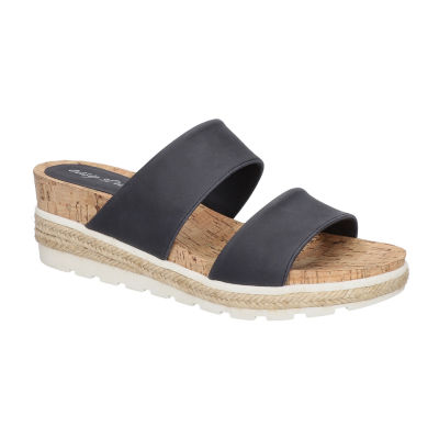 Easy Street Womens Maryann Wedge Sandals