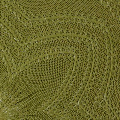 Design Imports Floral Woven Round 6-pc. Placemats