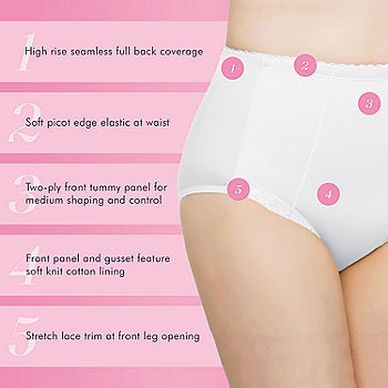 Buy Tummy Control Lace Knickers 2 Pack from Next