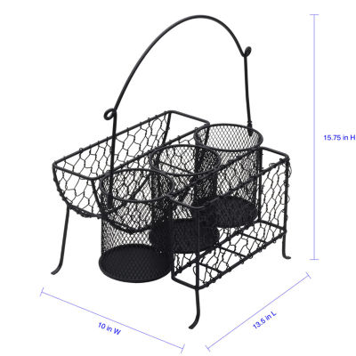 Gourmet Basics by Mikasa Farmers Market Picnic Caddy