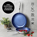 Granite Stone Stainless Steel Blue 5-pc. Cookware Set