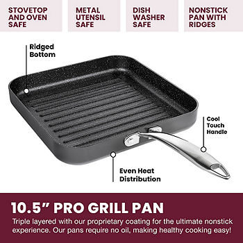 Premier™ Hard-Anodized Nonstick 11-Inch Square Griddle Pan