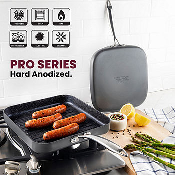 Classic Nonstick Double-Burner Grill/Griddle Combo