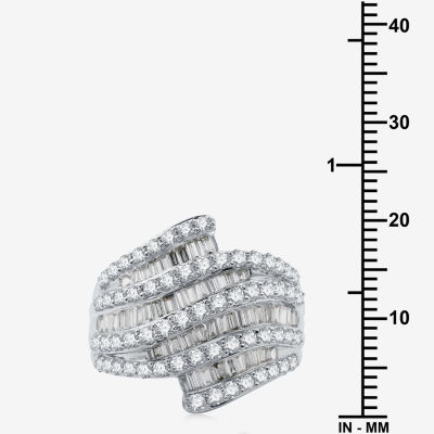 H-I / I1) CT. T.W. Lab Grown White Diamond 10K Gold Band