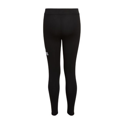 adidas Big Girls Mid Rise Full Length Leggings