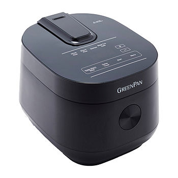GreenPan Bistro 8-Cup Traditional Rice Cooker - Black