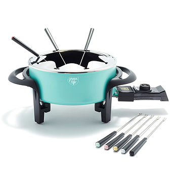 GreenLife Artisan Healthy Ceramic Nonstick, 12-Piece Cookware Set, Stainless Steel Handle Color: Turquoise CC005649-001