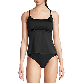Mynah Tankini Swimsuit Top, Color: Black - JCPenney