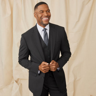 Collection By Michael Strahan Mens Classic Fit Suit Separates, Color: Black  - JCPenney