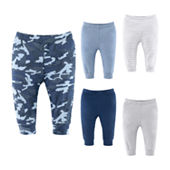 Okie Dokie Baby Boys 2-pc. Straight Pull-On Pants, Color: Gray Blue Pack -  JCPenney