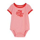 Okie Dokie Baby Girls 4-pc. Bodysuit, Color: Floral Pack - JCPenney