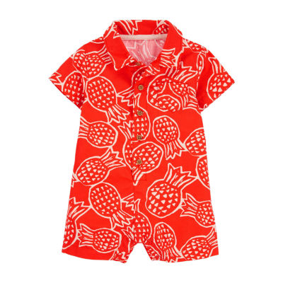 Carter's Baby Boys Short Sleeve Romper