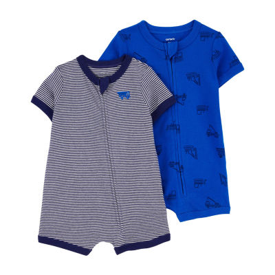 CARTERS Carter's Baby Boys 2-pc. Short Sleeve Romper