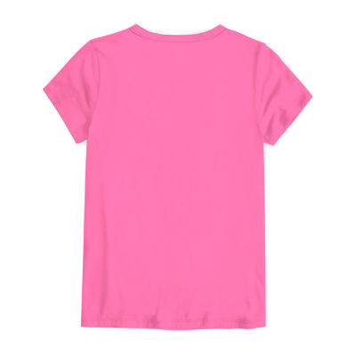 Little & Big Girls Strawberry Shortcake Round Neck Short Sleeve Graphic T-Shirt