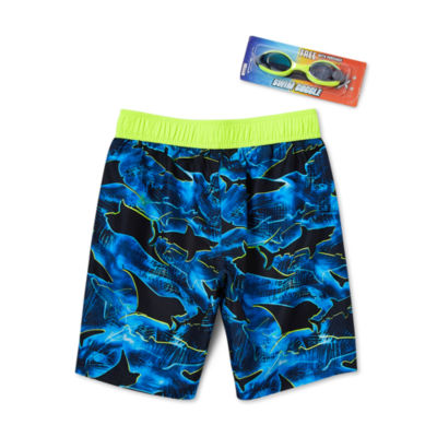 ZeroXposur Big Boys Above The Knee Waves Board Shorts