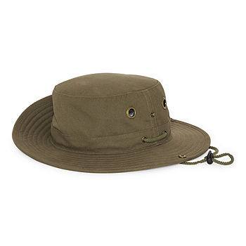 St. John's Bay Mens Safari Hat | Green | One Size | Hats Safari Hats | Adjustable Straps | Spring Fashion