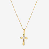 14K Gold 22 Inch Semisolid Curb Chain Necklace