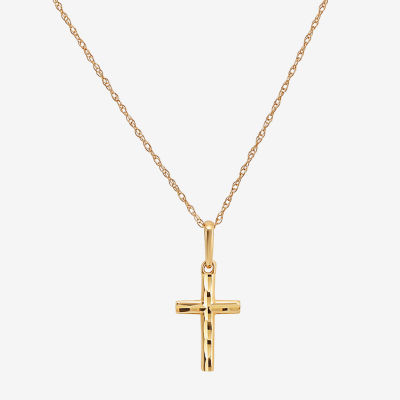 14K Gold Cross 2-pc. Jewelry Set