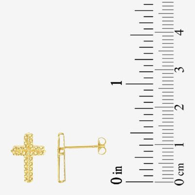14K Gold Cross 2-pc. Jewelry Set