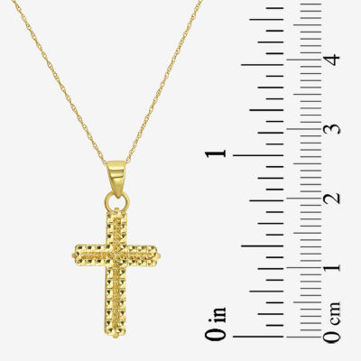 14K Gold Cross 2-pc. Jewelry Set