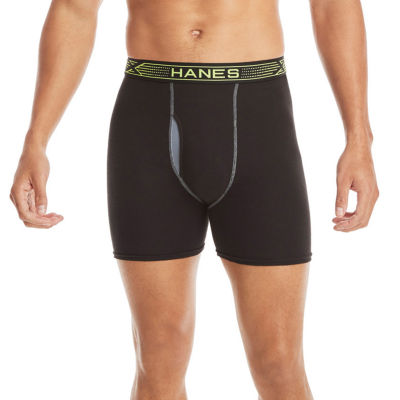 Hanes Ultimate Comfort Flex Fit Ultra Soft Mens 4 Pack Boxer