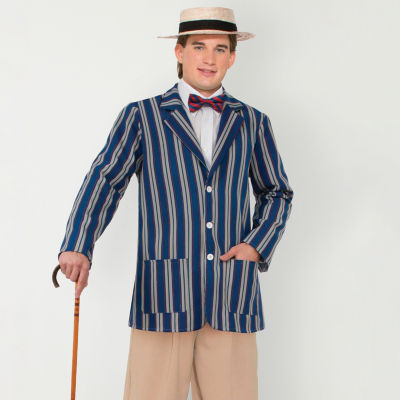 Roaring 20s Boater Jacket Mens Costume