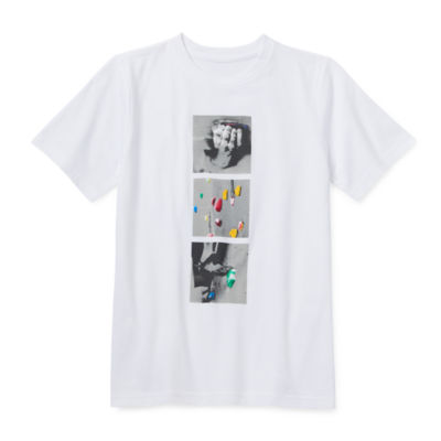 Xersion Little & Big Boys Crew Neck Short Sleeve Graphic T-Shirt