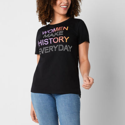 Hope & Wonder Women's History Month Short Sleeve 'Women Make Everyday' Graphic T-Shirt