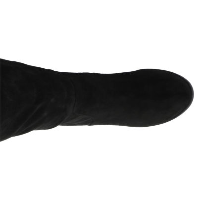 Journee Collection Womens Romilly Stacked Heel Dress Boots