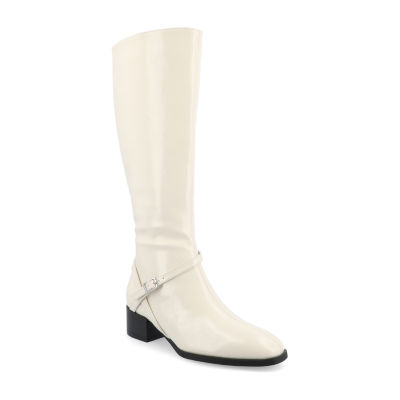 Journee Collection Womens Rhianah Stacked Heel Dress Boots
